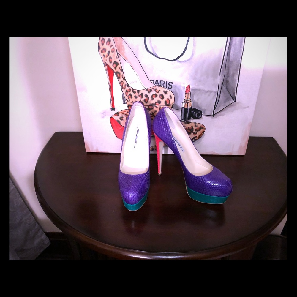 BRIAN ATWOOD SNAKESKIN HAMPER